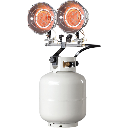 Double Tank-Top Heater, Radiant Heat, Propane, 30000 BTU/H Meunier Outillage Industriel