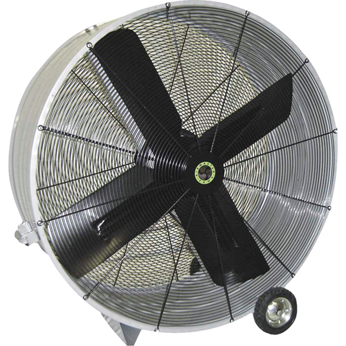 Belt Drive Drum Fans, Industrial, 1 Speed, 48" Diameter Meunier Outillage Industriel