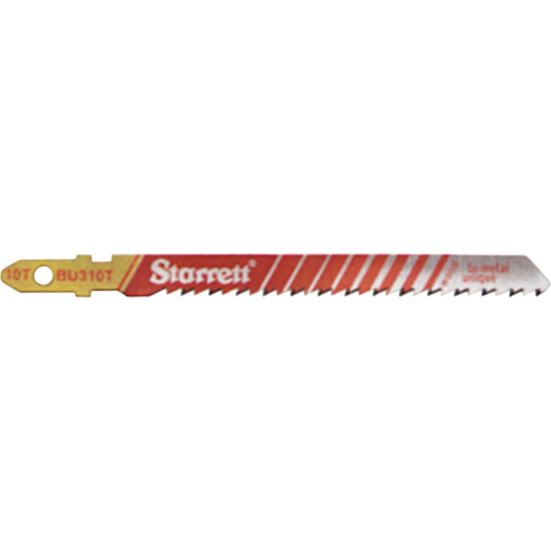 Unified Shank&reg; Jig Saw Blades, Bi-Metal, 4" L, 6 TPI Meunier Outillage Industriel