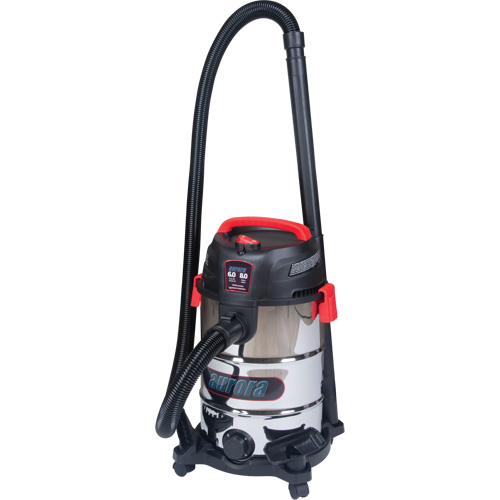 Aspirateur, Secs-humides, 6 CV, 8 gal. US (30,3 litres) Meunier Outillage Industriel