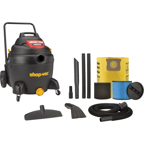 Aspirateur industriel, Secs-humides, 3 CV, 16 gal. US (60,6 litres) Meunier Outillage Industriel