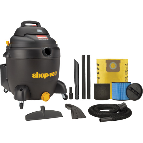 Aspirateur pour atelier SVX2, Secs-humides, 6,5 CV, 18 gal. US (68,1 litres) Meunier Outillage Industriel