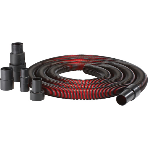 Tuyau 1-1/2" x 12' de qualit&eacute; sup&eacute;rieure r&eacute;sistant &agrave; l&eacute;crasement avec adaptateur Meunier Outillage Industriel