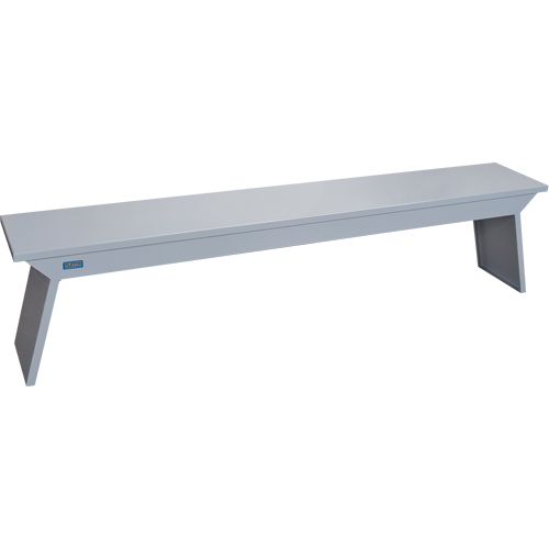 Locker Room Benches, Steel, 72" L x 12" W x 17" H Meunier Outillage Industriel