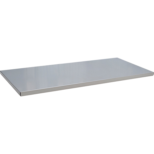 Armoires robustes &agrave; portes creuses - Tablette additionnelle, 38" x 17", Capacit&eacute; de 500 lb, Acier, Gris Meunier Outillage Industriel