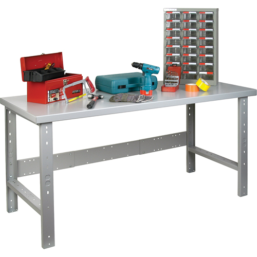 Pre-Designed Workbench, 72" W x 30" D x 34" H, 2500 lbs. Capacity Meunier Outillage Industriel