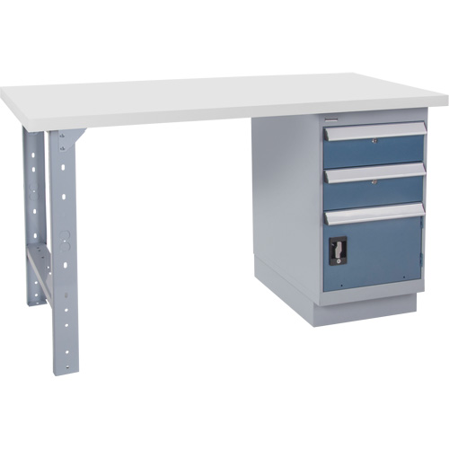 Pre-Designed Workbench, 72" W x 30" D x 34" H, 2500 lbs. Capacity Meunier Outillage Industriel