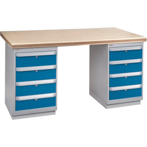 &eacute;tabli pr&eacute;conçu, 72" la x 36" p x 34" h, Capicit&eacute; 2500 lb Meunier Outillage Industriel