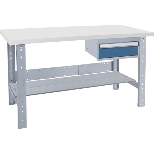 Pre-Designed Workbench, 72" W x 30" D x 34" H, 2500 lbs. Capacity Meunier Outillage Industriel