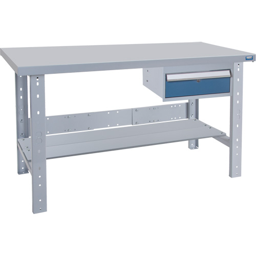 &eacute;tabli pr&eacute;conçu, 60" la x 36" p x 34" h, Capacit&eacute; 2500 lb Meunier Outillage Industriel