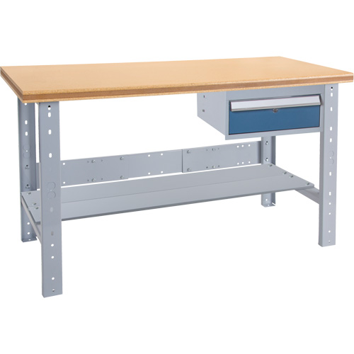 Pre-Designed Workbench, 72" W x 36" D x 34" H, 2500 lbs. Capacity Meunier Outillage Industriel