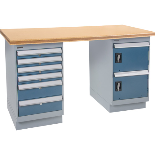 Workbench, 72" W x 36" D x 34" H, 2500 lbs. Capacity Meunier Outillage Industriel