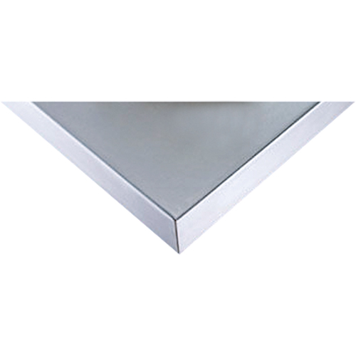 304 Stainless Steel Wood-Filled Workbench Tops, 24" D x 48" W, 1-3/4" Thick Meunier Outillage Industriel