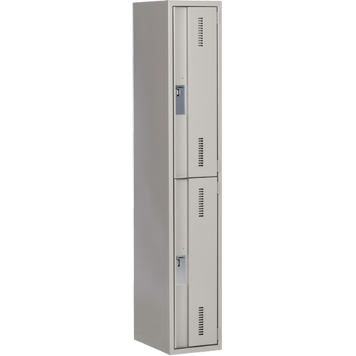 Casiers robustes Concorde, 2 niveaux, 12" x 18" x 72", Acier, Gris, Soud&eacute; (assembl&eacute;) Meunier Outillage Industriel