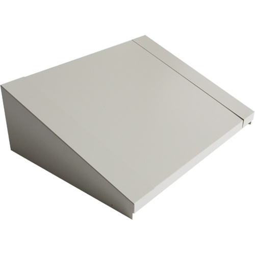 All-Welded Concorde - Heavy-Duty Lockers Sloping Top, 2 Bank, 18" D x 24" W x 6" H, Grey, Steel Meunier Outillage Industriel