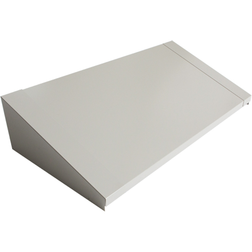 All-Welded Concorde - Heavy-Duty Lockers Sloping Top, 3 Bank, 18" D x 36" W x 6" H, Grey, Steel Meunier Outillage Industriel