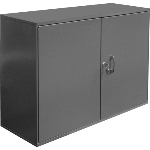 Abrasive Accessory Cabinet, Steel, 2 Drawers, 33-3/4" x 11-7/8" x 23-7/8", Grey Meunier Outillage Industriel