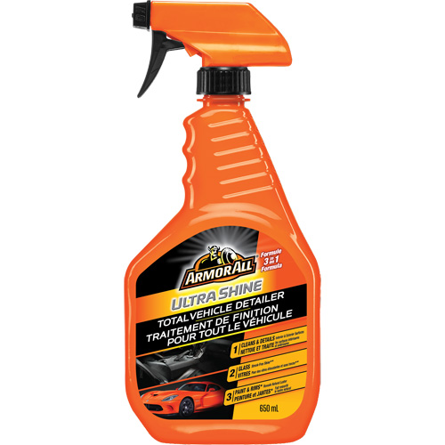 Ultra Shine Total Vehicle Detailer, 650 ml, Trigger Bottle Meunier Outillage Industriel