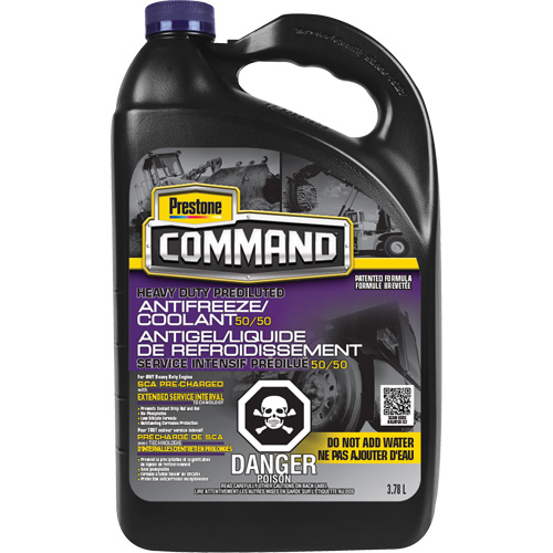 Command&reg; Heavy-Duty ESI 50/50 Prediluted Antifreeze/Coolant, 3.78 L, Jug Meunier Outillage Industriel
