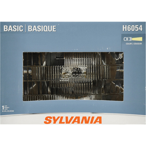 H6054 Basic Sealed Beam Headlight, 35 W, White Meunier Outillage Industriel