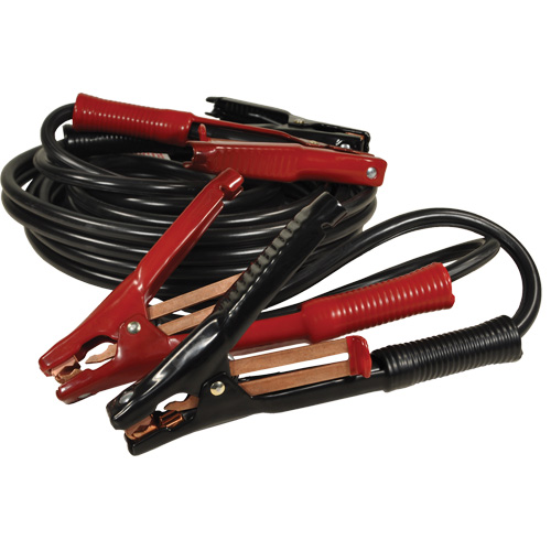 C&acirc;bles de d&eacute;marrage robustes, 4 AWG, 500 A, C&acirc;ble 20' Meunier Outillage Industriel