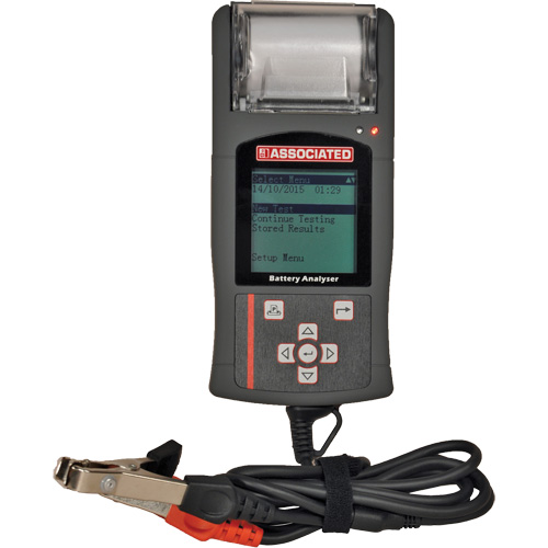 Testeur/analyseur portatif de syst&egrave;mes &eacute;lectriques avec port USB et imprimante thermique Meunier Outillage Industriel