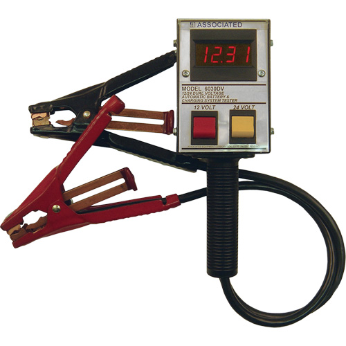 Testeur num&eacute;rique de charge manuel 12/24 V Meunier Outillage Industriel