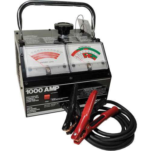 Testeur de charge robuste pour pile variable au carbone 6/12/24 V Meunier Outillage Industriel