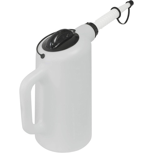 Oil Dispenser with Lid & Cap, Plastic, 8 qt Capacity Meunier Outillage Industriel