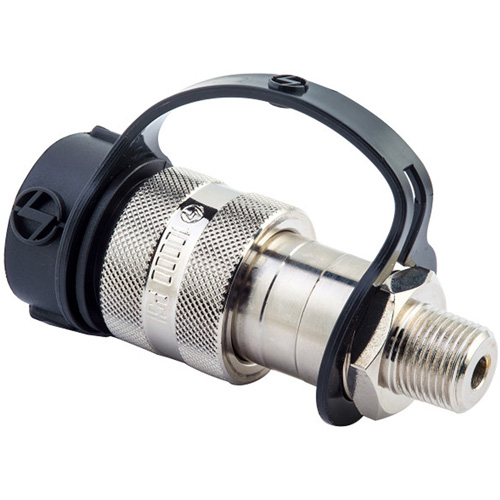 Raccords &agrave; c&ocirc;t&eacute; femelle pour d&eacute;bit &eacute;lev&eacute;, Acier, 3/8", NPTF femelle, 10 000 PSI Meunier Outillage Industriel