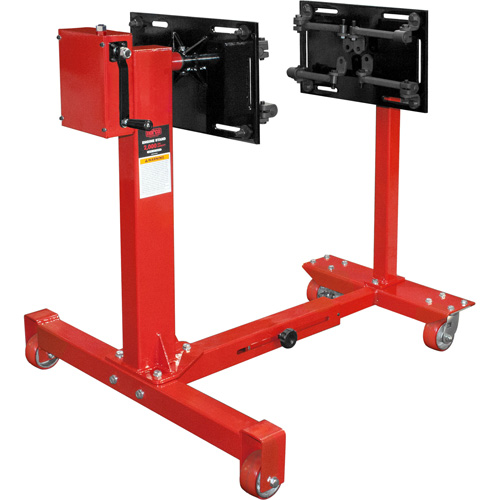 75:1 Gear-Driven Engine Stand, 1 tons Capacity, 42" H Meunier Outillage Industriel