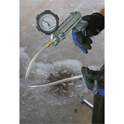 Pompe &agrave; vide/pression Silverline Meunier Outillage Industriel