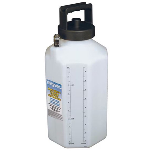 2.5-Gallon Reservoir with Lid for MV7100 & MV6400 Series Meunier Outillage Industriel
