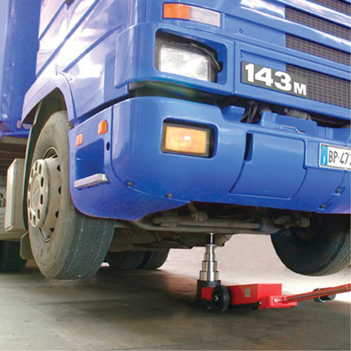 Cric &agrave; 4 &eacute;tapes, 17 tonne(s)/28 tonne(s)/55 tonnes/88 tonnes, Air comprim&eacute;/hydraulique Meunier Outillage Industriel