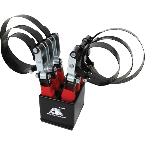 6-Piece Oil Filter Wrench Kit with Magnetic Stand Meunier Outillage Industriel