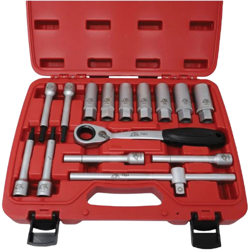 Ensemble d'outils pour amortisseurs et jambes de force  15 mcx Meunier Outillage Industriel