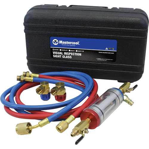 Ensemble de hublots d'inspection visuelle avec raccords rapides R134A Meunier Outillage Industriel