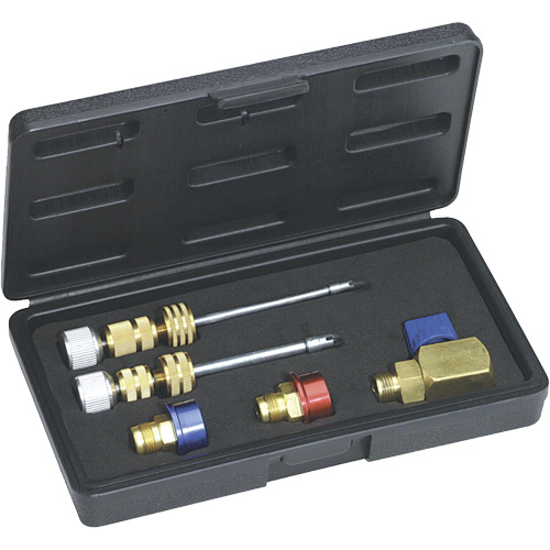 Ensemble dobus de valve pour syst&egrave;mes R134a standards et JRA (M6) Meunier Outillage Industriel