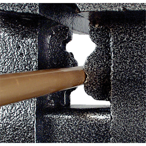 K65 Professional Workshop Vise, 6-1/2" Jaw Width, 3-7/8" Throat Depth, Swivel Base Meunier Outillage Industriel