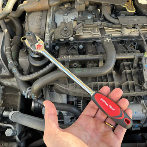 Torque Limiting Ratchet Wrench, 3/8" Drive, Cushion Grip Handle Meunier Outillage Industriel