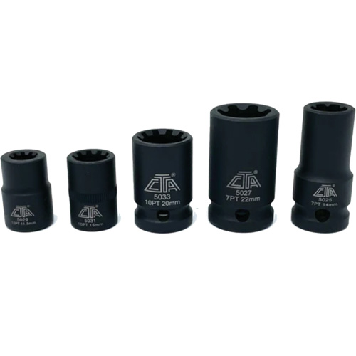 5 Pc. VAG Brake Caliper Socket Set Meunier Outillage Industriel