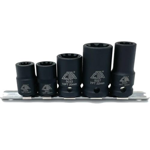 5 Pc. VAG Brake Caliper Socket Set Meunier Outillage Industriel