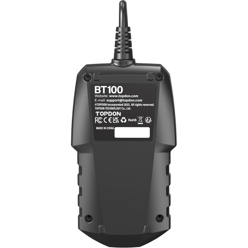 Testeur de batterie 12?V et de syst&egrave;mes BT100 Meunier Outillage Industriel