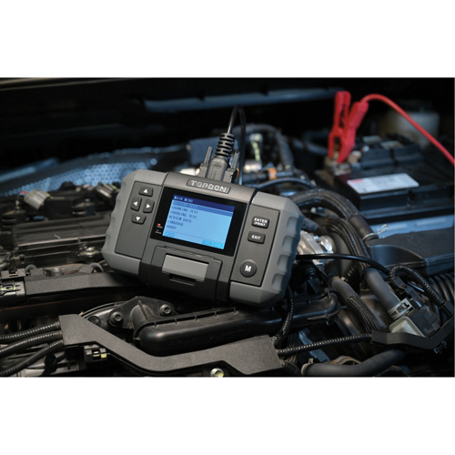 Testeur de batterie 12?V et de syst&egrave;mes 12?V/24?V BT600 avec imprimante int&eacute;gr&eacute;e Meunier Outillage Industriel