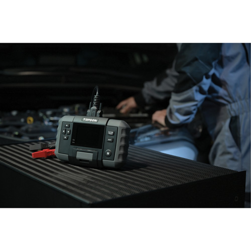 Testeur de batterie 12?V et de syst&egrave;mes 12?V/24?V BT600 avec imprimante int&eacute;gr&eacute;e Meunier Outillage Industriel