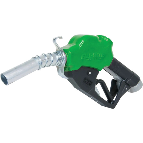 Green Ultra High-Flow Automatic Diesel Spout Nozzle Meunier Outillage Industriel