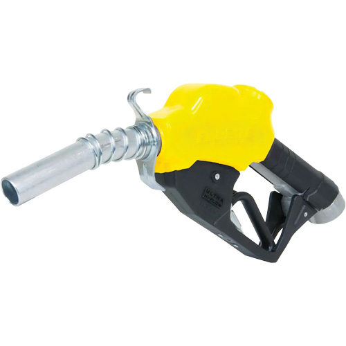 Yellow Ultra High-Flow Automatic Diesel Spout Nozzle Meunier Outillage Industriel