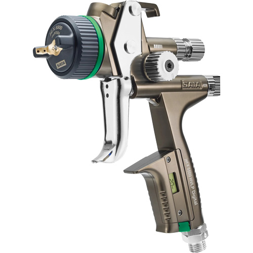 X5500 HVLP 1.2 I RPS D DIGI psi Premium Paint Spray Gun for Automotive Refinishing, 1/4" NPT Air Inlet, 15.19 CFM, 0.6 L/0.9 L Capacity, 0.17 PSI Meunier Outillage Industriel