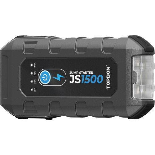 D&eacute;marreur d'appoint, survolteur, banque d'alimentation et lampe de poche JumpSurge1500 Meunier Outillage Industriel