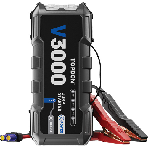 Survolteur, banque d'alimentation et lampe de poche V3000 Meunier Outillage Industriel